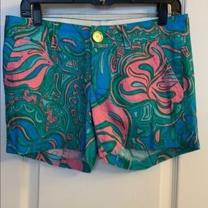 Lilly Pulitzer Callahan short 4 Hidden Leopard Smr